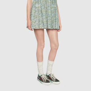 Alternative view of Giày Gucci x Liberty of London Wmns Tennis 1977 'Floral Black'  606110-2IC10-1085