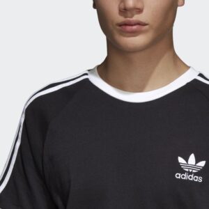 Alternative view of Áo Adidas 3 Stripes Tee Black CW1202