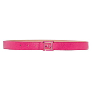Thắt Lưng Fendi 'Crayons' Pink Saffiano Leather Belt 8C0496-00F09-F0PXB