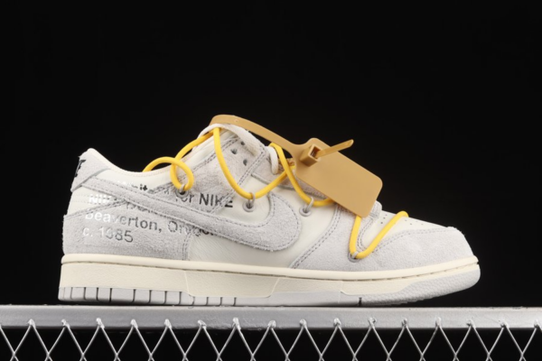 Giày Nike Off-White x Dunk Low 'Lot 39 Of 50' DJ0950-109 - Ảnh 4