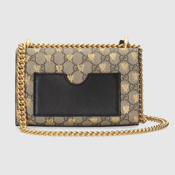 Túi Gucci Padlock GG Bees 'Beige Black' 409487-9F26G-8319 - Ảnh 3