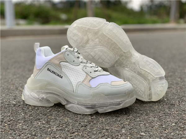Giày Balenciaga Wmns Triple S 'White Clear Sole' 544351-W09E1-9000 - Ảnh 5
