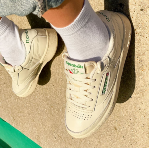 Giay Reebok Club C 85 'Chalk Glen Green' GX3686