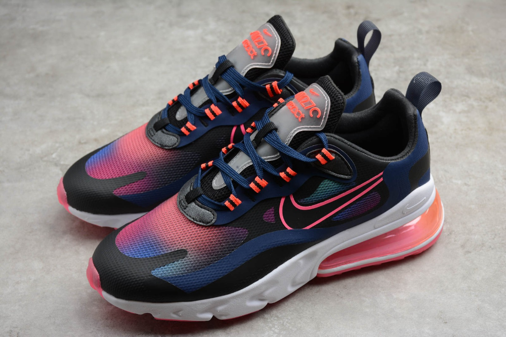 Giày Nike Wmns Air Max 270 React SE 'Midnight Navy Crimson' CK6929-400 - Ảnh 5
