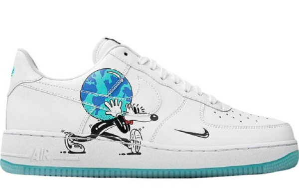 Giày Nike x Steve Harrington Air Force 1 Flyleather CI5545-100