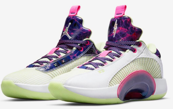 Giày Nike Luka Doncic x Air Jordan 35 Low GS 'Cosmic Deception' DN6163-190 - Ảnh 2