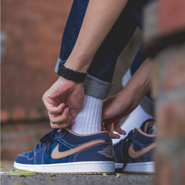 Giày Nike Air Jordan 1 Low SE 'Denim' DH1259-400 - Ảnh 3