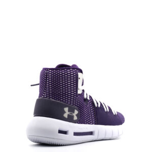 Alternative view of Giày Under Armour HOVR Havoc Mid Baskerball 'Purple White' 3020617-500