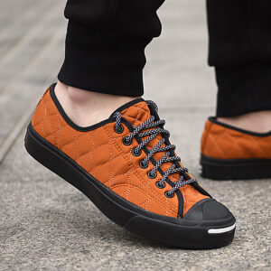 Alternative view of Giày Converse Jack Purcell Suede 'Orange' 169596C