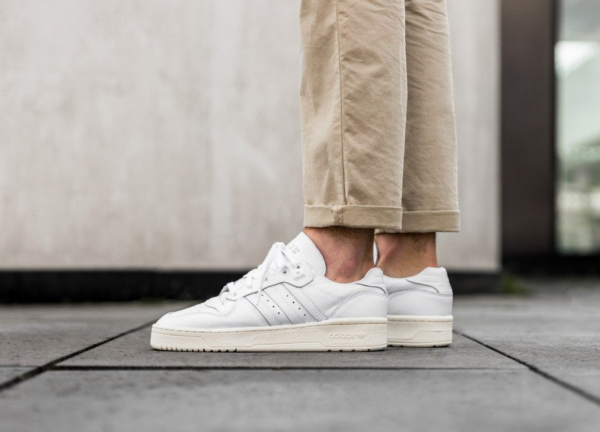 Giày Adidas Rivalry Low 'Triple White' EE9139 - Ảnh 4