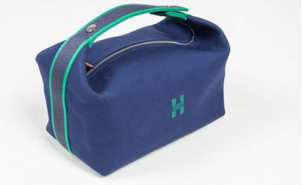 Túi Hermes Bride-a-brac Vanity Case 'Blue' H103222M-03 - Ảnh 3