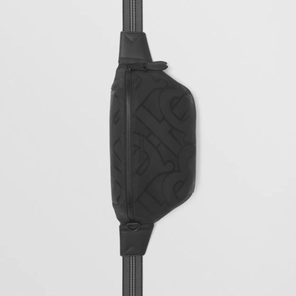 Túi Burberry Monogram Jacquard Sonny Black - Ảnh 4