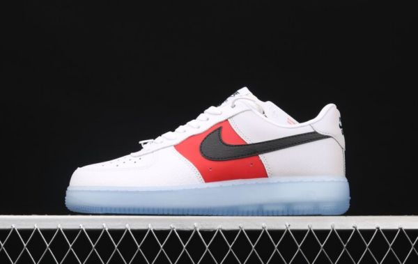 Giày Nike Air Force 1 '07 LV8 EMB 'Icy Soles University Red' CT2295-110 - Ảnh 5