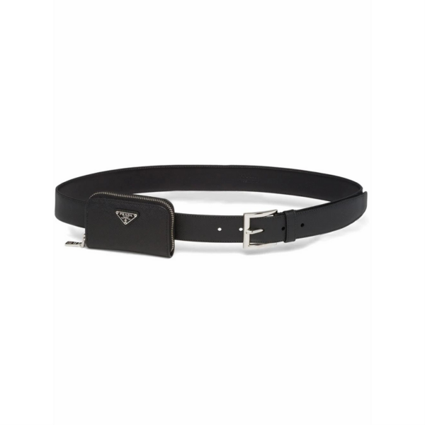 Thắt Lưng Prada Saffiano 'Black' 2CM235-053-F0002 - Ảnh 7