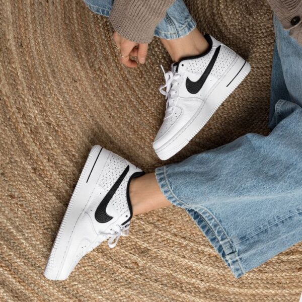 Giày Nike Air Force 1 '07 GS 'Swooshfetti' DC9189-100 - Ảnh 3