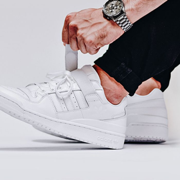 Giày Adidas Forum Low 'Triple White' FY7755 - Ảnh 3