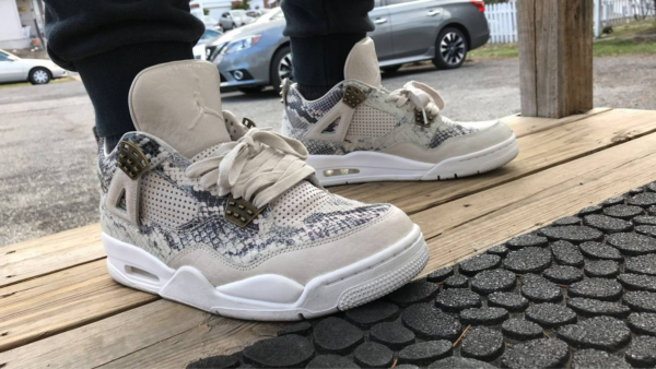 Giày Nike Air Jordan 4 Retro Premium 'Snakeskin' 819139-030 - Ảnh 6