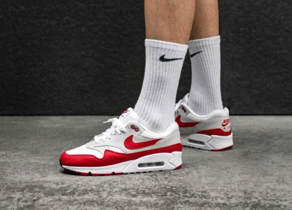 Giày Nike Air Max 90 'Sport Red' AJ7695-100 - Ảnh 5