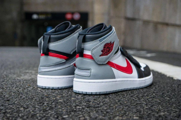 Giày Nike Air Jordan 1 High FlyEase GS 'Particle Grey' CT4897-002 - Ảnh 7
