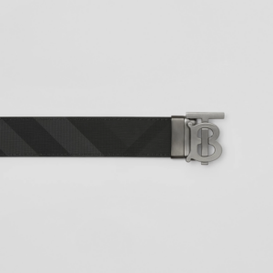 That Lung Burberry Check and Smooth Leather 'Navy' 80653391