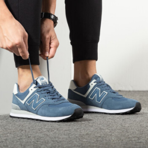 Alternative view of Giày New Balance 574 Retro Sport 'Navy' ML574ERI