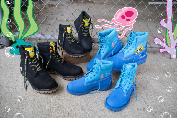 Giày Timberland SpongeBob SquarePants x 6 Inch 'Black' TB0A22TF-001 - Ảnh 3