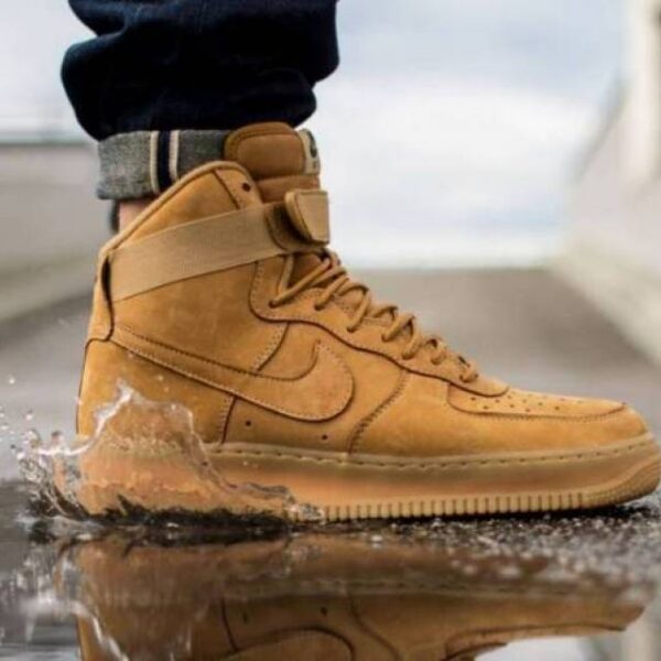 Giày Nike Air Force 1 High 'Flax' 2019 CJ9178-200 - Ảnh 2