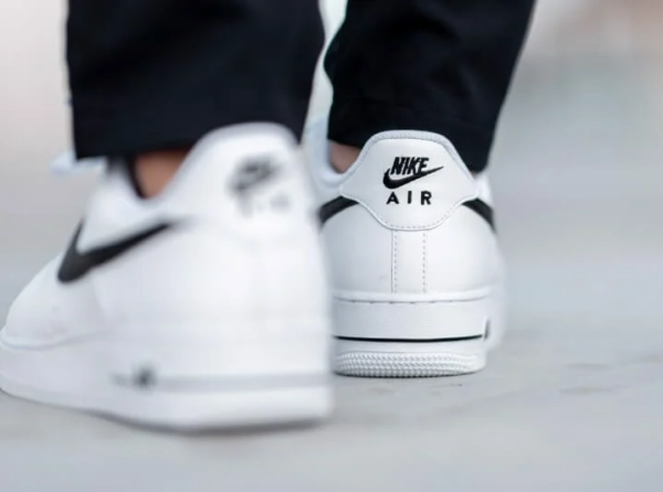 Giày Nike Air Force 1 Low White Black (2020) CJ0952-100 - Ảnh 8