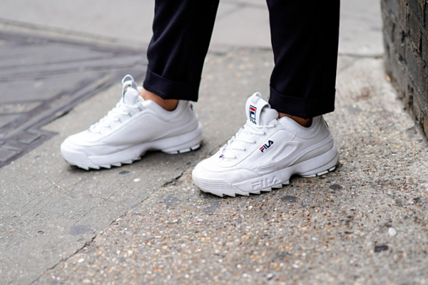 Giày Fila Disruptor 2 Premium 'White' 5CW00177-125 - Ảnh 4