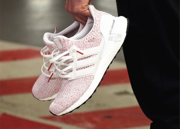 Giày Adidas UltraBoost 4.0 'White & Scarlet Red' BB6169 - Ảnh 3