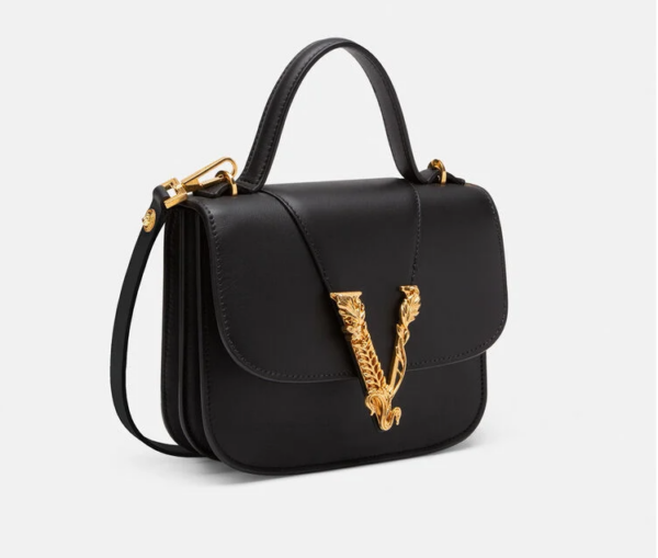 Túi Versace Virtus Small Black DBFH211-D5VIT-K41OT - Ảnh 2