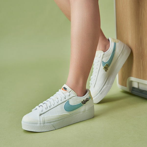 Giày Nike Blazer Low Platform Next Nature 'Air Sprung' DJ6376-100 - Ảnh 2