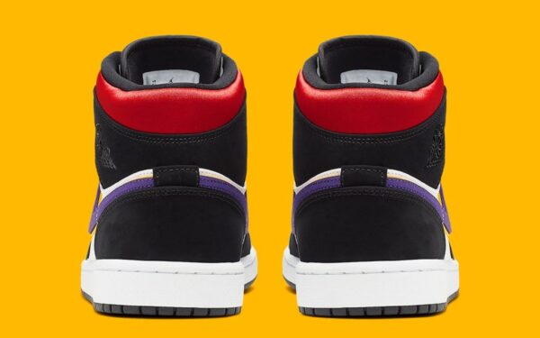 Giày Nike Air Jordan 1 Mid 'Lakers Top 3' 852542-005 - Ảnh 7