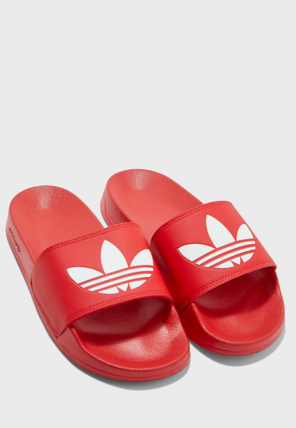 Dép Adidas Adilette Lite Slides Trefoil Logo Scarlet FU8296 - Ảnh 4