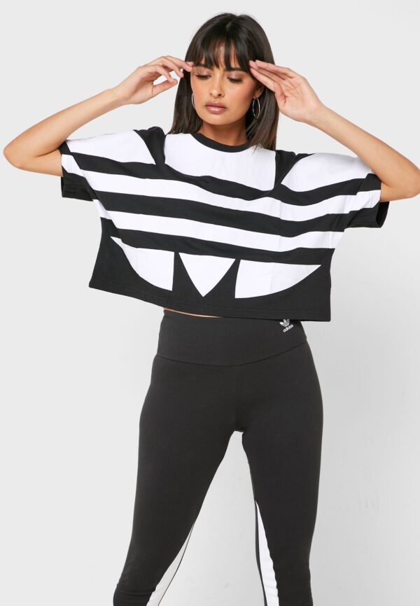 Áo Adidas Large Logo Tee Black FM2562 - Ảnh 3