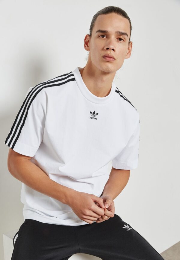 Áo Adidas Adicolor Warm Up Tee White CW1217 - Ảnh 5