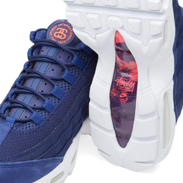 Giày Nike Air Max 95 x Stussy 'Loyal Blue' 834668-441 - Ảnh 4