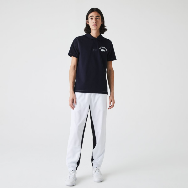 Áo Lacoste Men's Vintage Navy Polo Shirt YH0028-51G HDE - Ảnh 3