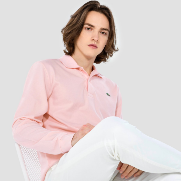 Áo Lacoste Men's Basic Long Sleeve Polo PH732E-20C-ADY - Ảnh 2