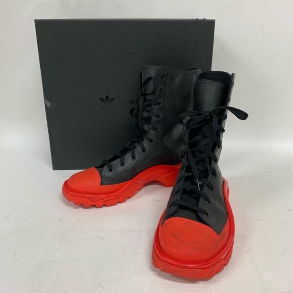 Giày Adidas Raf Simons x Detroit Runner High 'Black Red' EE7940 - Ảnh 2