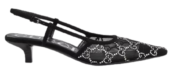 Giày Gucci Women's GG Slingback Pump 675829-F13A0-1000