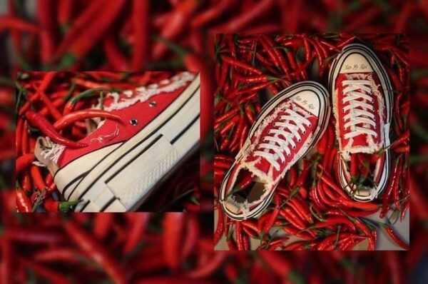 Giày xVESSEL Red Hot Chili G.O.P. Lows S19X001R - Ảnh 12