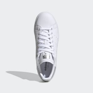 Alternative view of Giày Adidas Stan Smith 'Debossed Logos White Metallic Silver' EF6854
