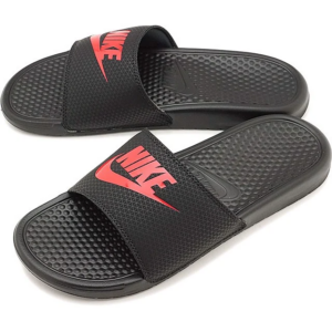 Alternative view of Dép Nike Benassi JDI 'Black Red' 343880-060
