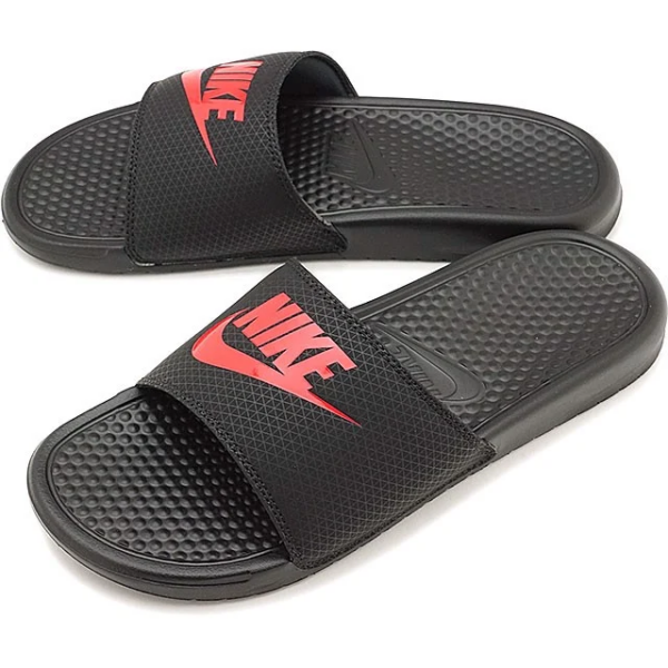 Dép Nike Benassi JDI 'Black Red' 343880-060 - Ảnh 2