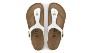 Dep Birkenstock Gizeh 'White Narrow' 1005300