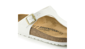 Dep Birkenstock Gizeh 'White Narrow' 1005300