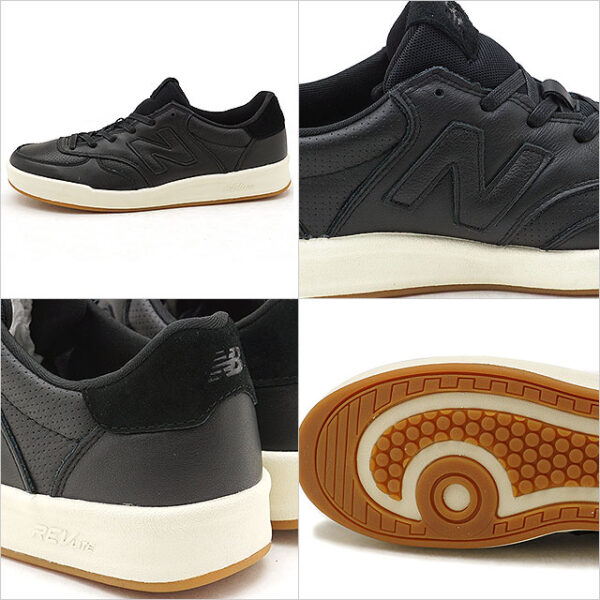 Giày New Balance 300 Leather 'Black Gum' CRT300LED - Ảnh 7