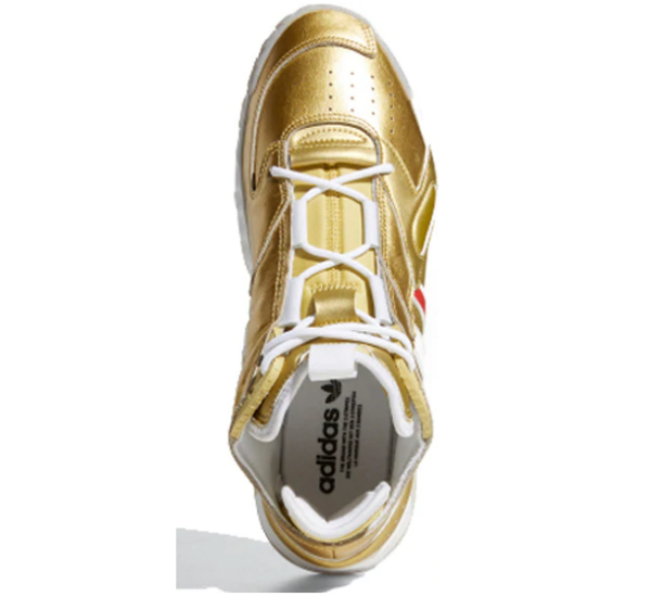 Giày Adidas Streetball Gold White Multi Colour FW0656 - Ảnh 4