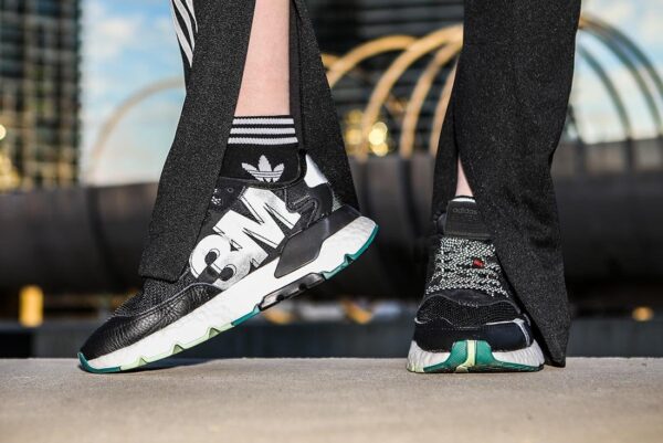 Giày 3M x Adidas Wmns Nite Jogger 'Carbon' EE5914 - Ảnh 5